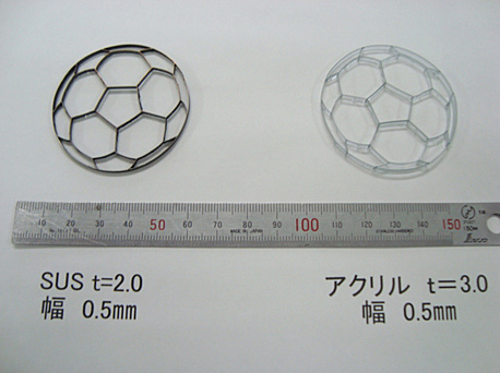 レーザーによる微細加工(2)